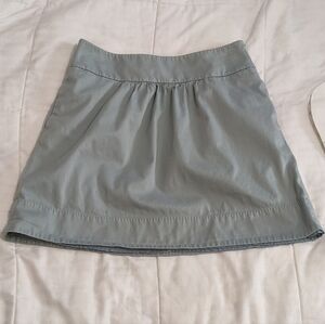 LOFT Light Blue Midi Skirt